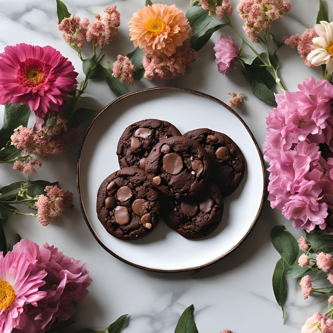 Cacao Latte Double Chocolate Chip Cookies &ndash; Jomeis Fine Foods