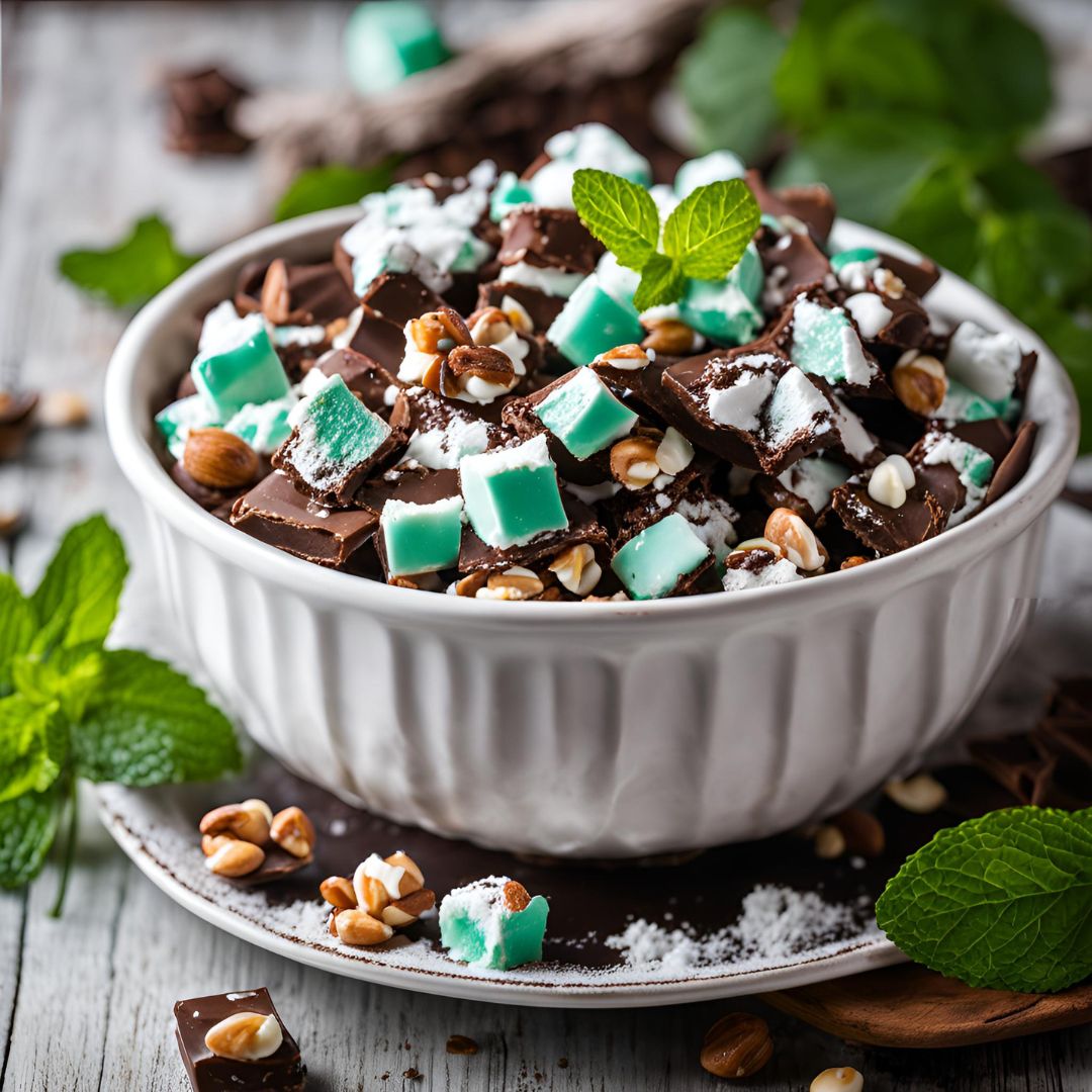 Minty Rocky Road &ndash; Jomeis Fine Foods